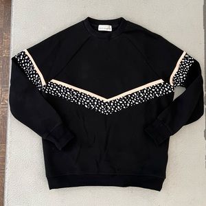 White Fox x Sarah’s Day Sweater Black